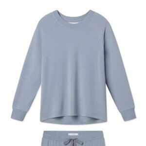 LAKE Relax Pants Set in Dusty Blue